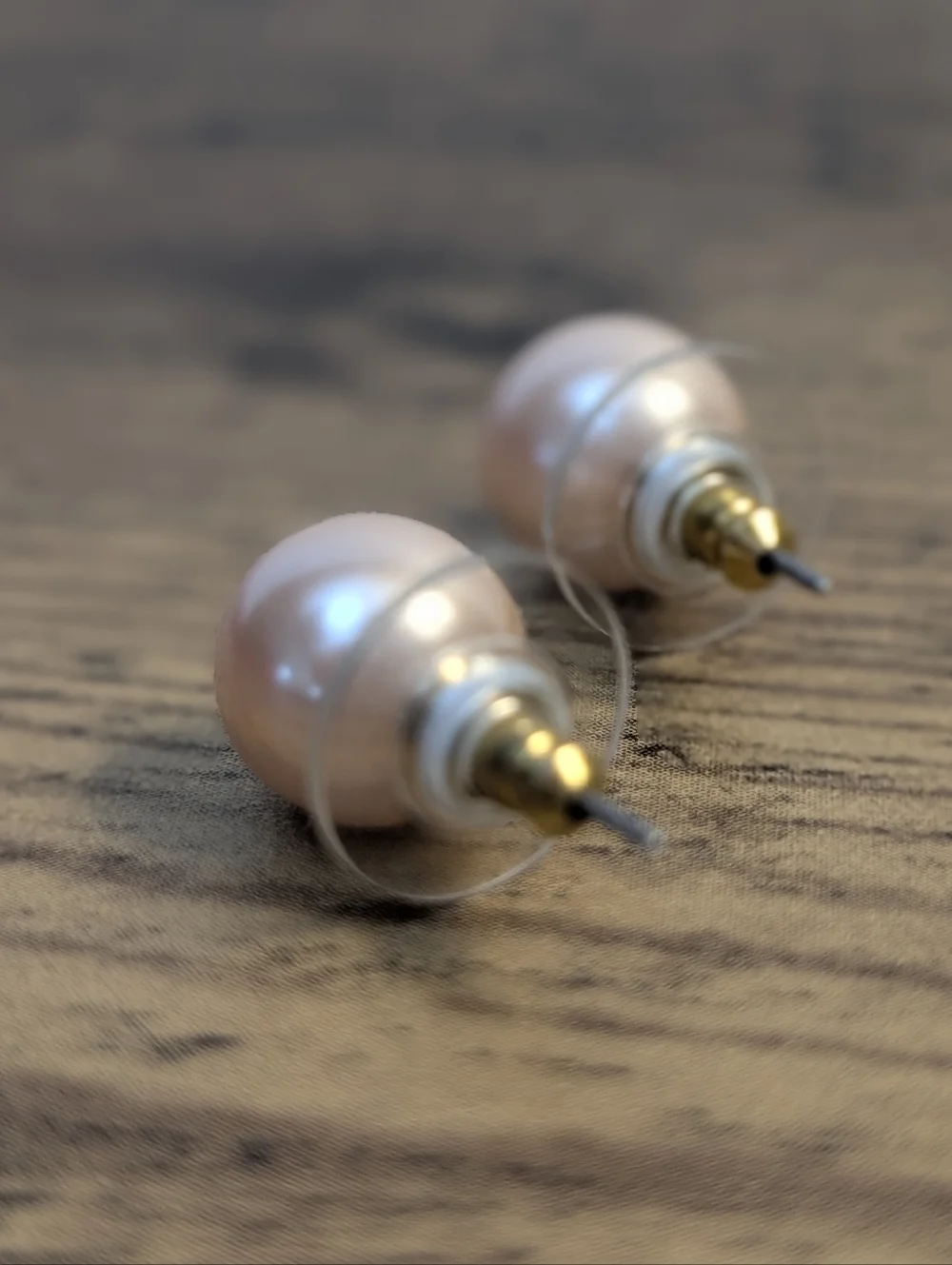 KJL Pearl Earring 8 Pair Set - Multicolor Pearlescent - Picture 8 of 11